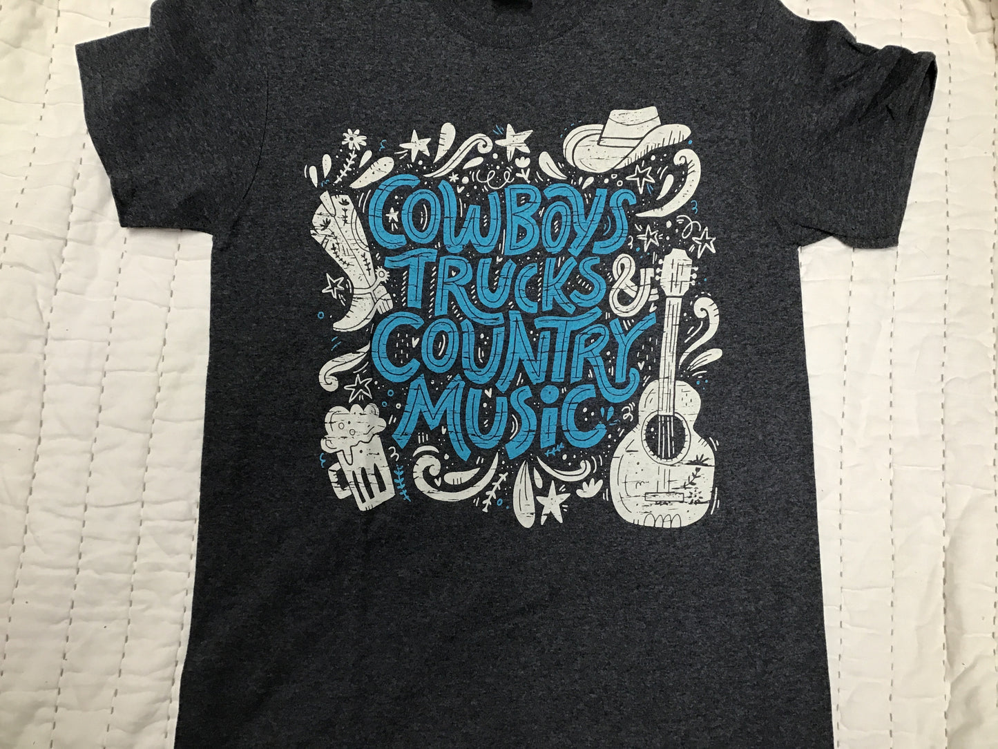 Cowboys, Trucks, & Country Music T-Shirt