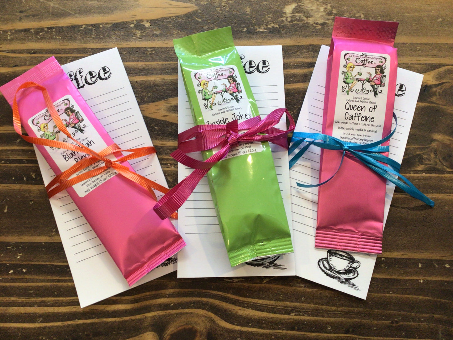 La Crema Coffee 1.5oz & Notepad