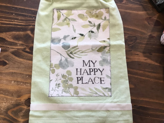 My Happy Place Tea Towel