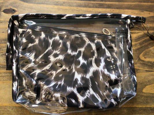 Animal Print Travel Set