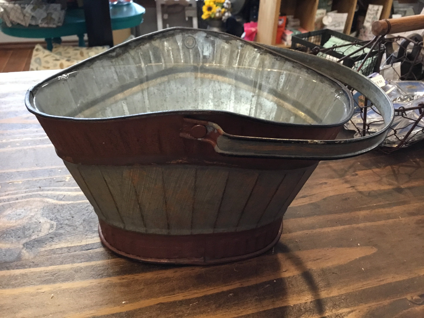 Small Galvanized Pail