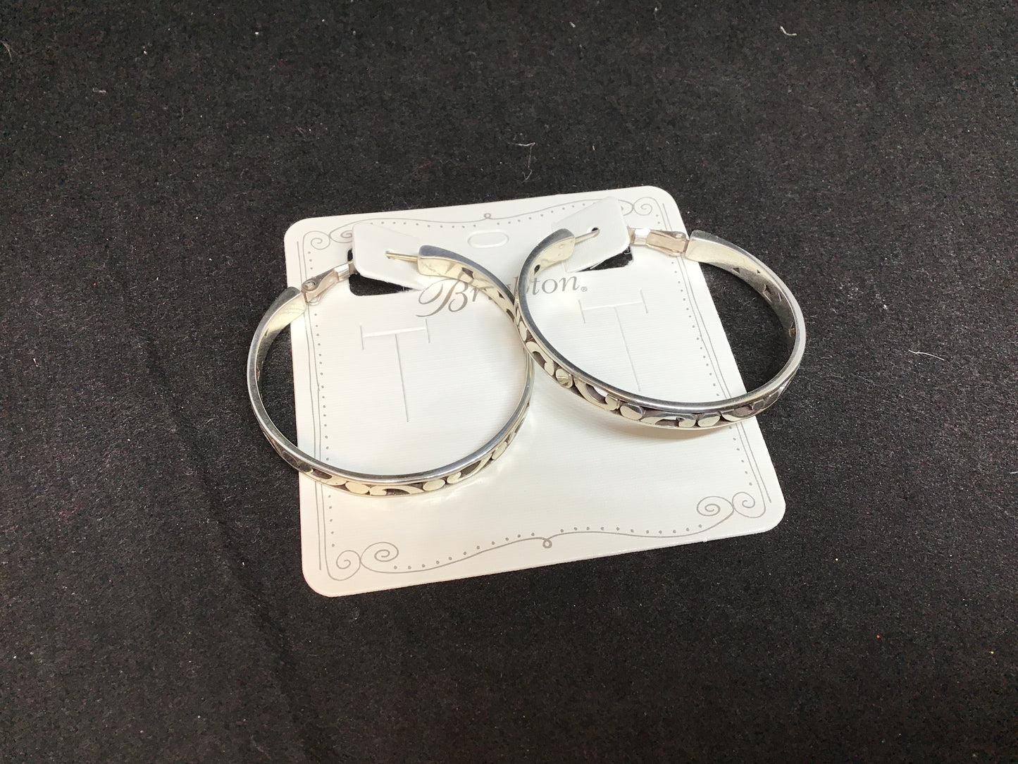 Contempo Large Hoop Earrings