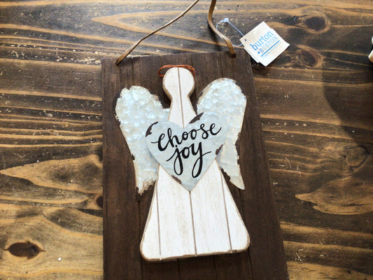 Choose Joy Angel Wall Decor