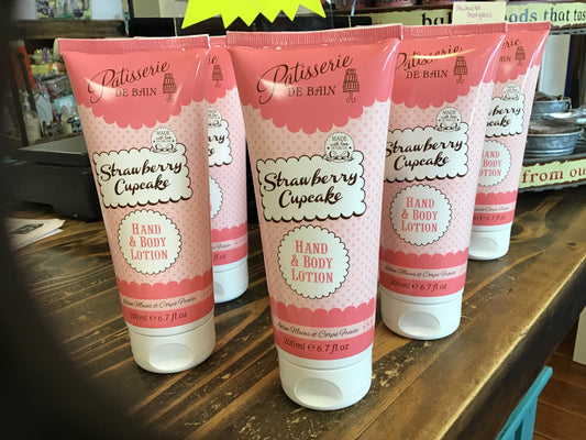 Strawberry Cupcake Hand & Body Lotion
