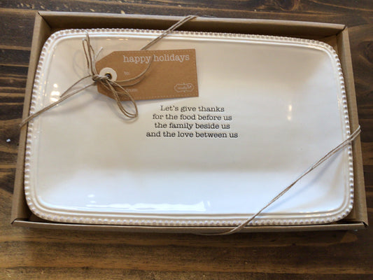 Mudpie Boxed Sentiment Platter
