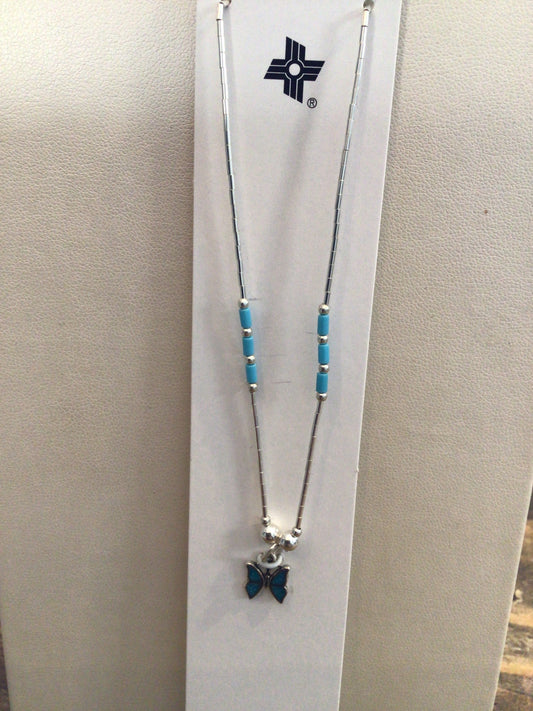 SS Small Butterfly Necklace