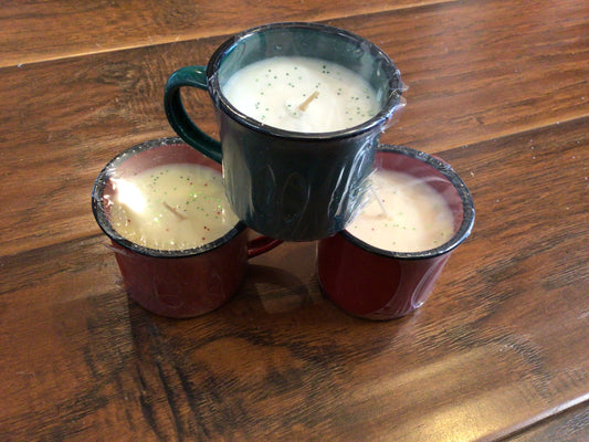 Swan Creek Mini Enameled Mug Candle