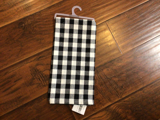 Black Checkered Tea Towel