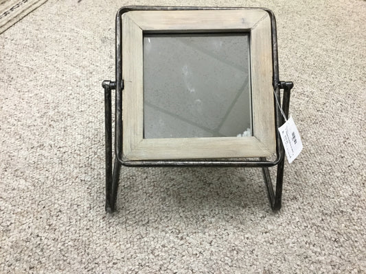 Square Swivel Mirror On Stand