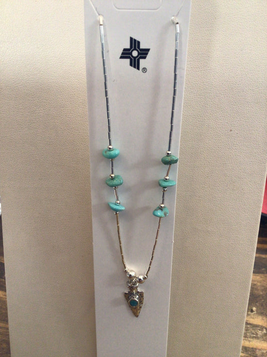 SS Small Arrowhead Necklace