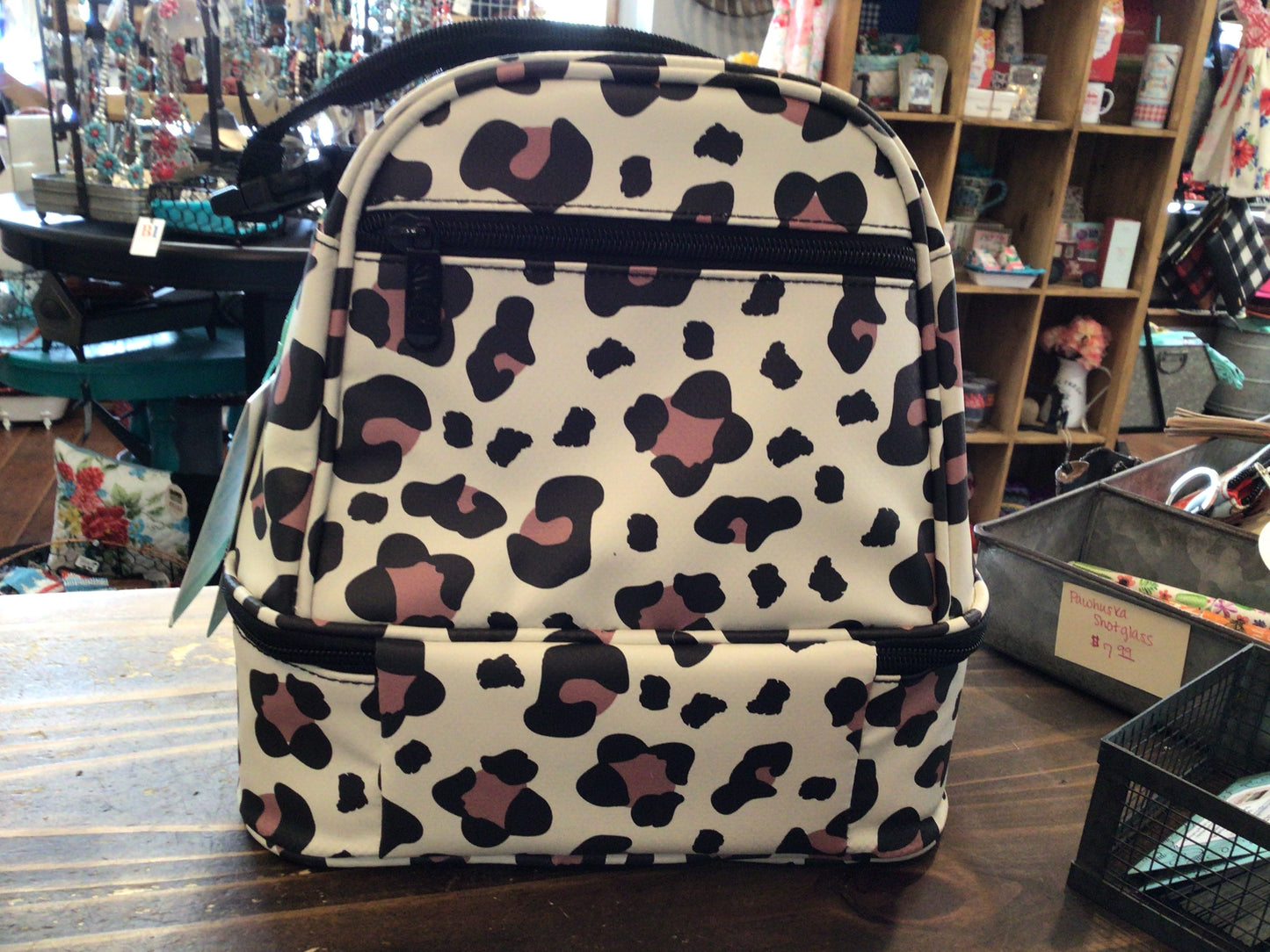 SwigLife Zippi Lunch Bag Luxury Leopard