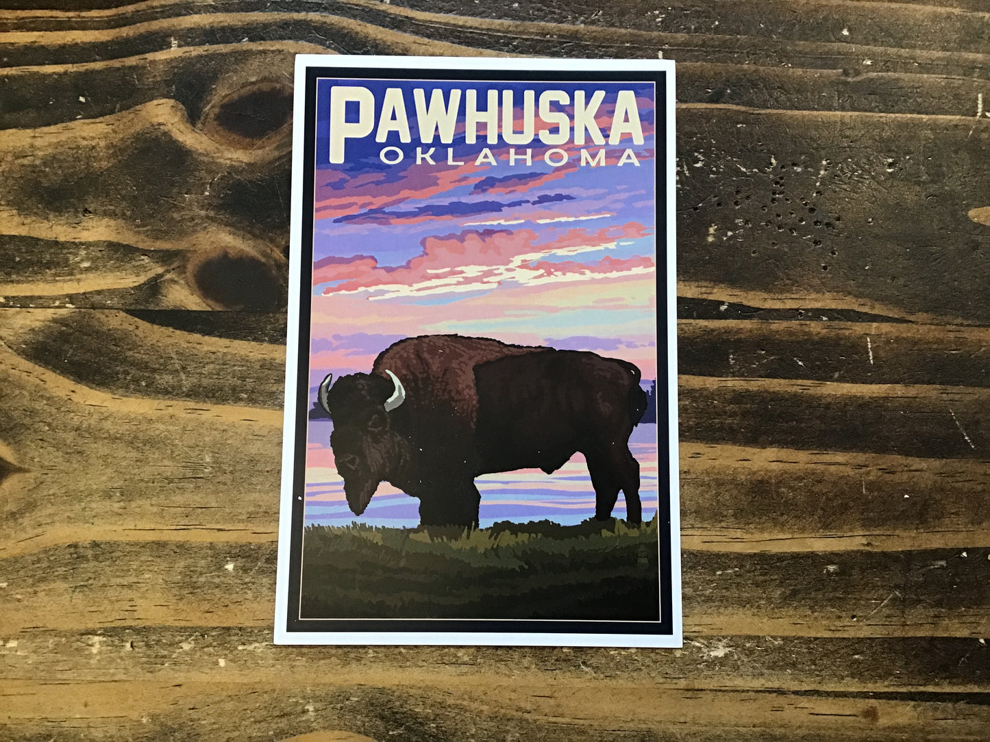 Pawhuska Oklahoma Postcard