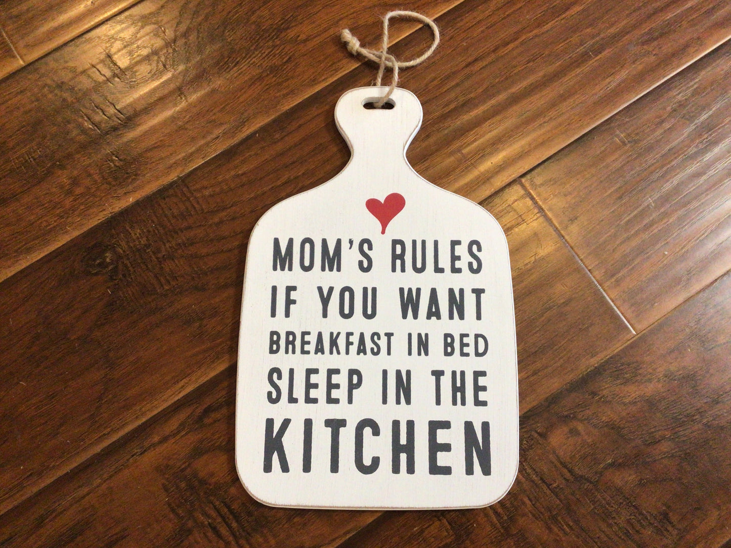 Moms Rules Paddle Board Decor