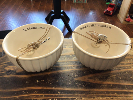 Mudpie Not Handmade Dip Bowl