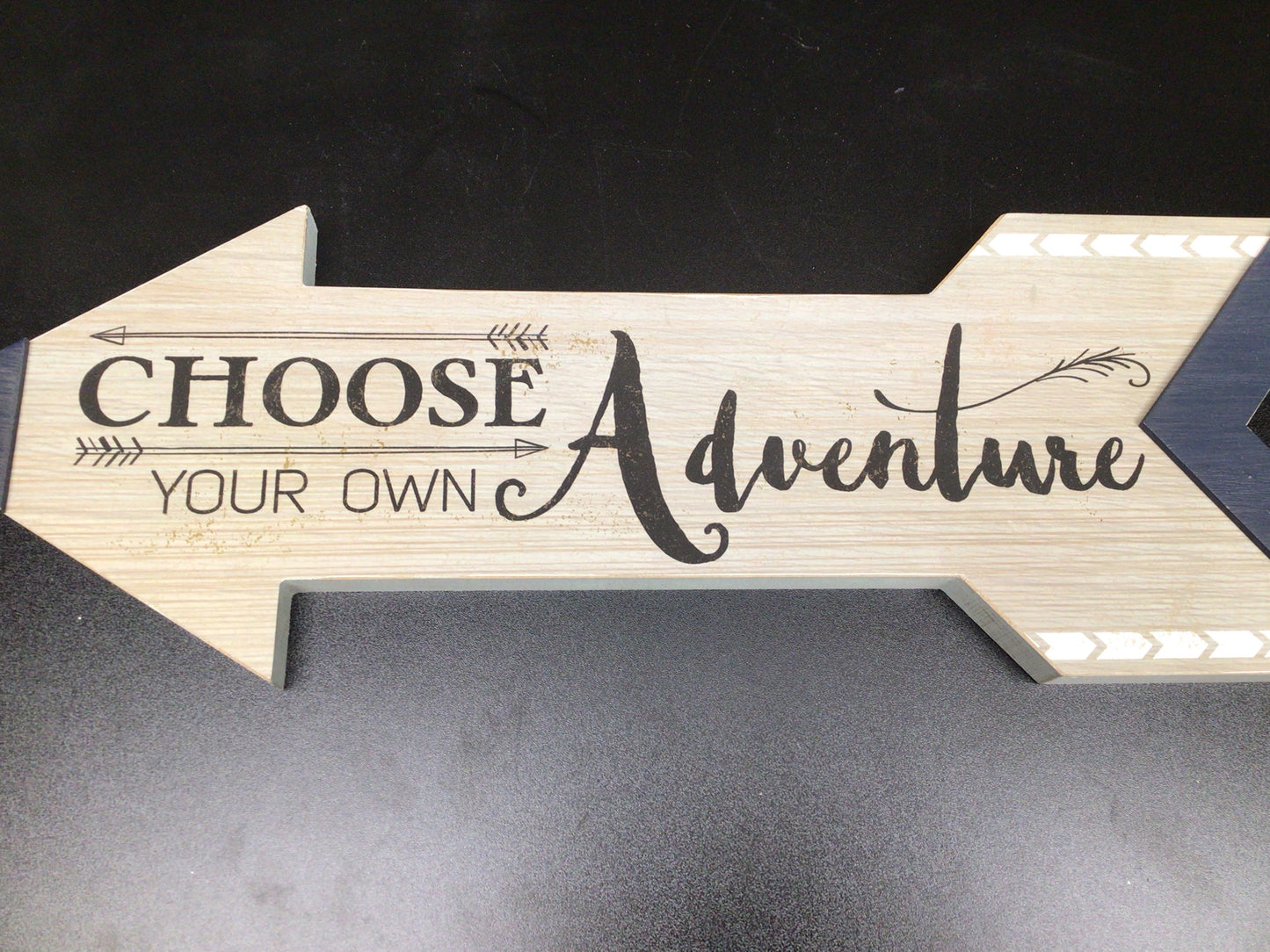 Assorted Follow Your Arrow Wood Signs