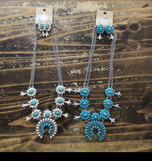 Small Squash Blossom Set