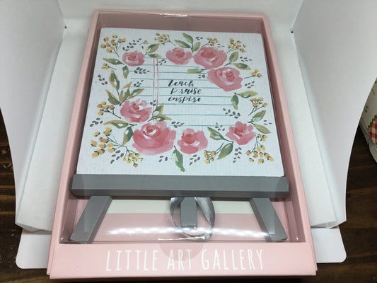 Teach Love Inspire Easel