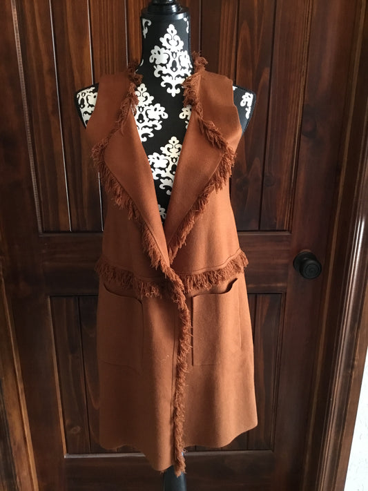 Sister’s Fringed Vest
