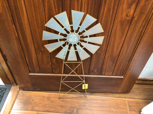 Metal Windmill Wall Decor