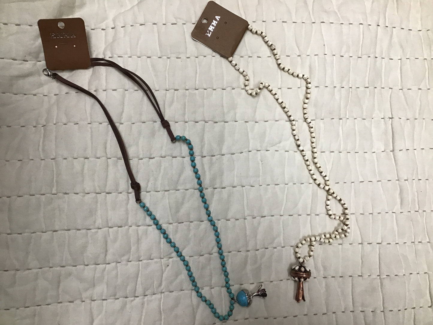Western Long Turquoise Necklace