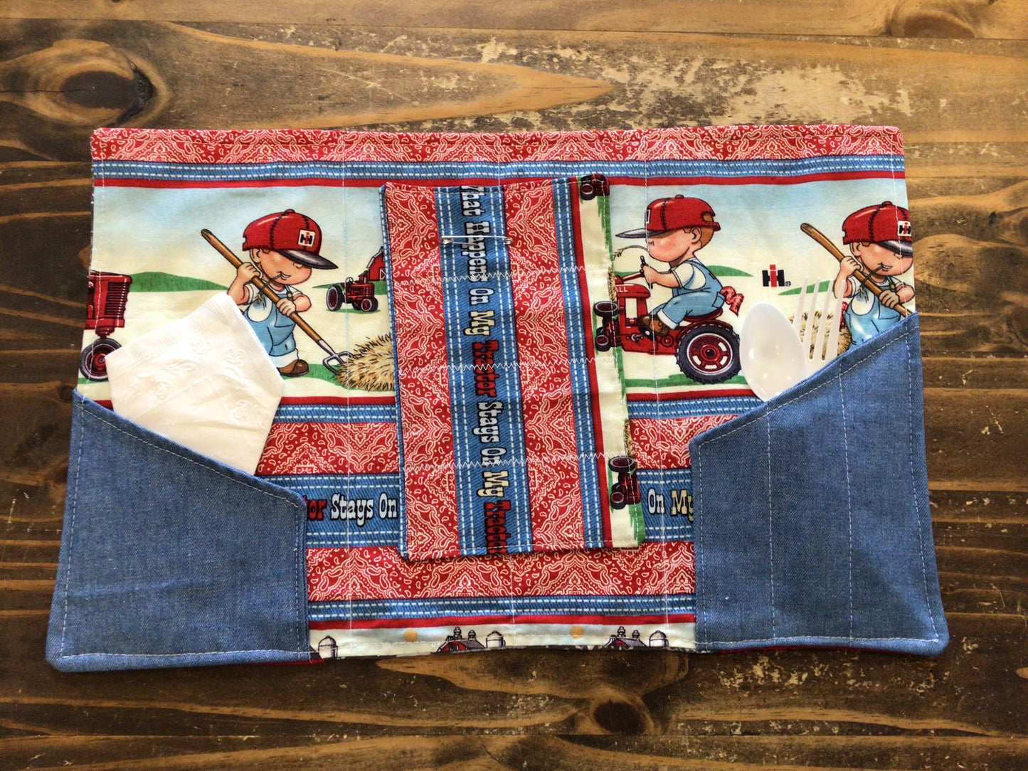 Handmade Reversible Kids Placemats