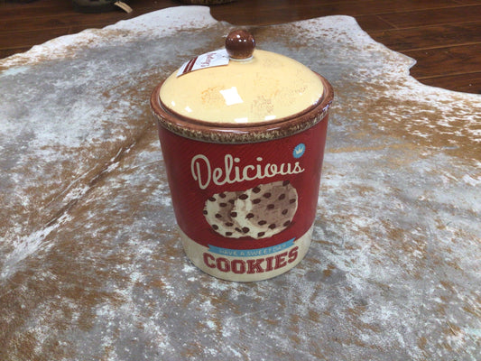 Retro Ceramic Cookie Jar