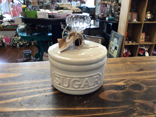 Mudpie Door Knob Sugar Bowl