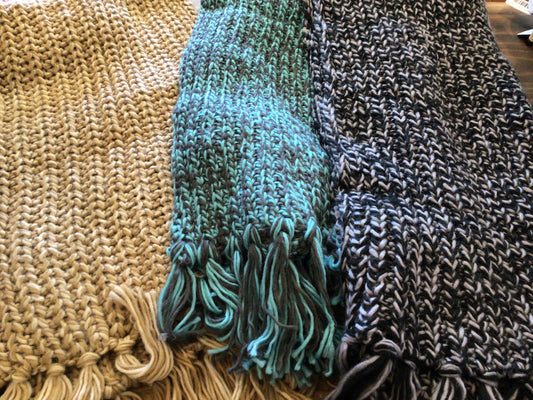 CC Beanie 2 Tone Scarf