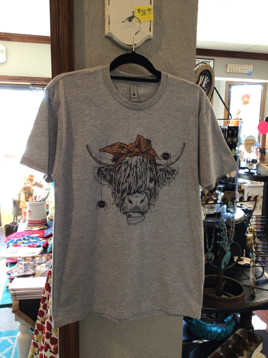 Halloween Highland Cow T-Shirt