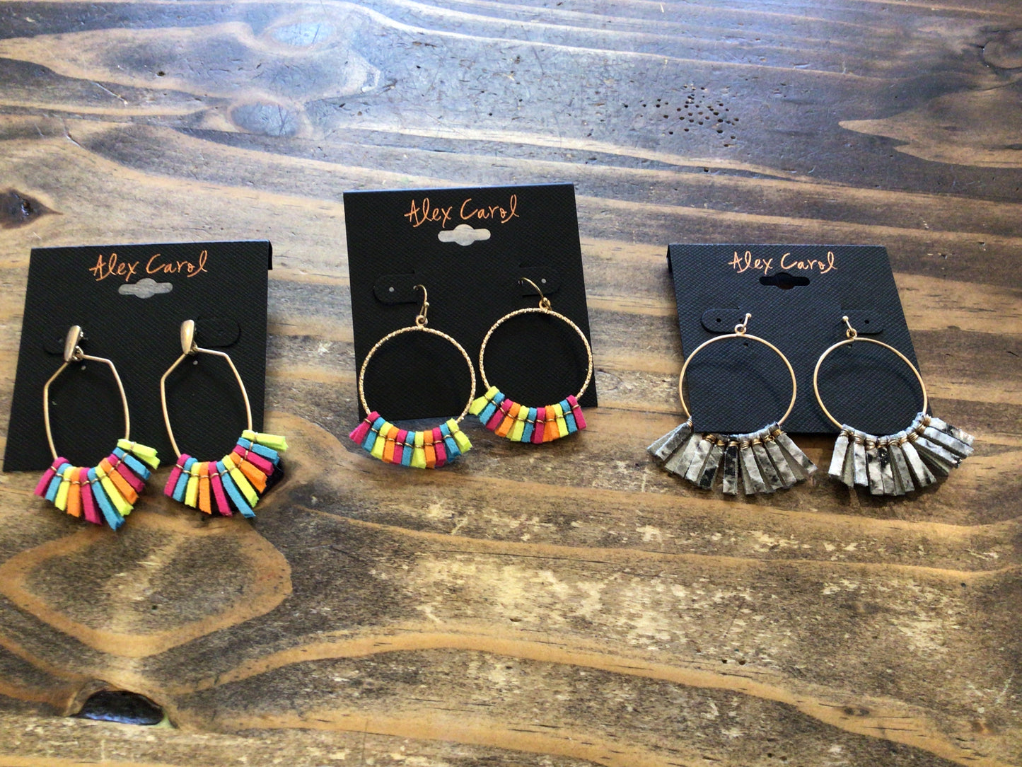 Assorted Fringe Earrings
