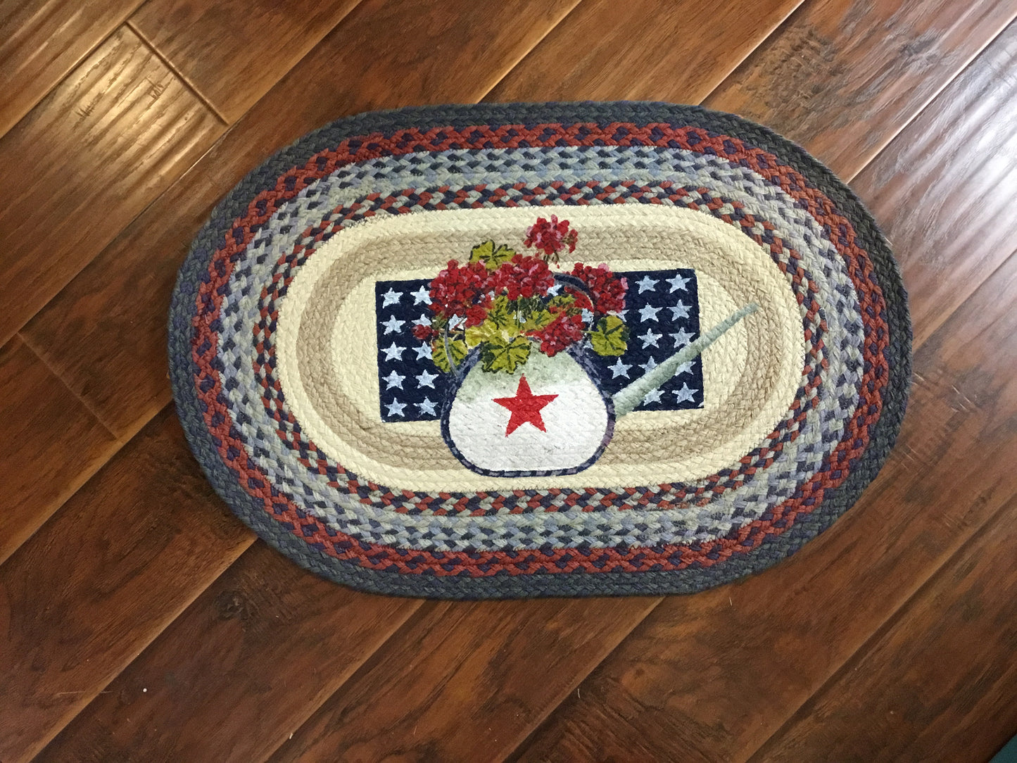 Summer Celebration Oval Rug