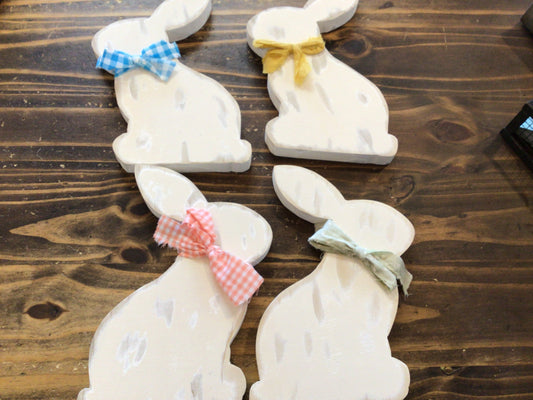 Wood Bunny Sitter