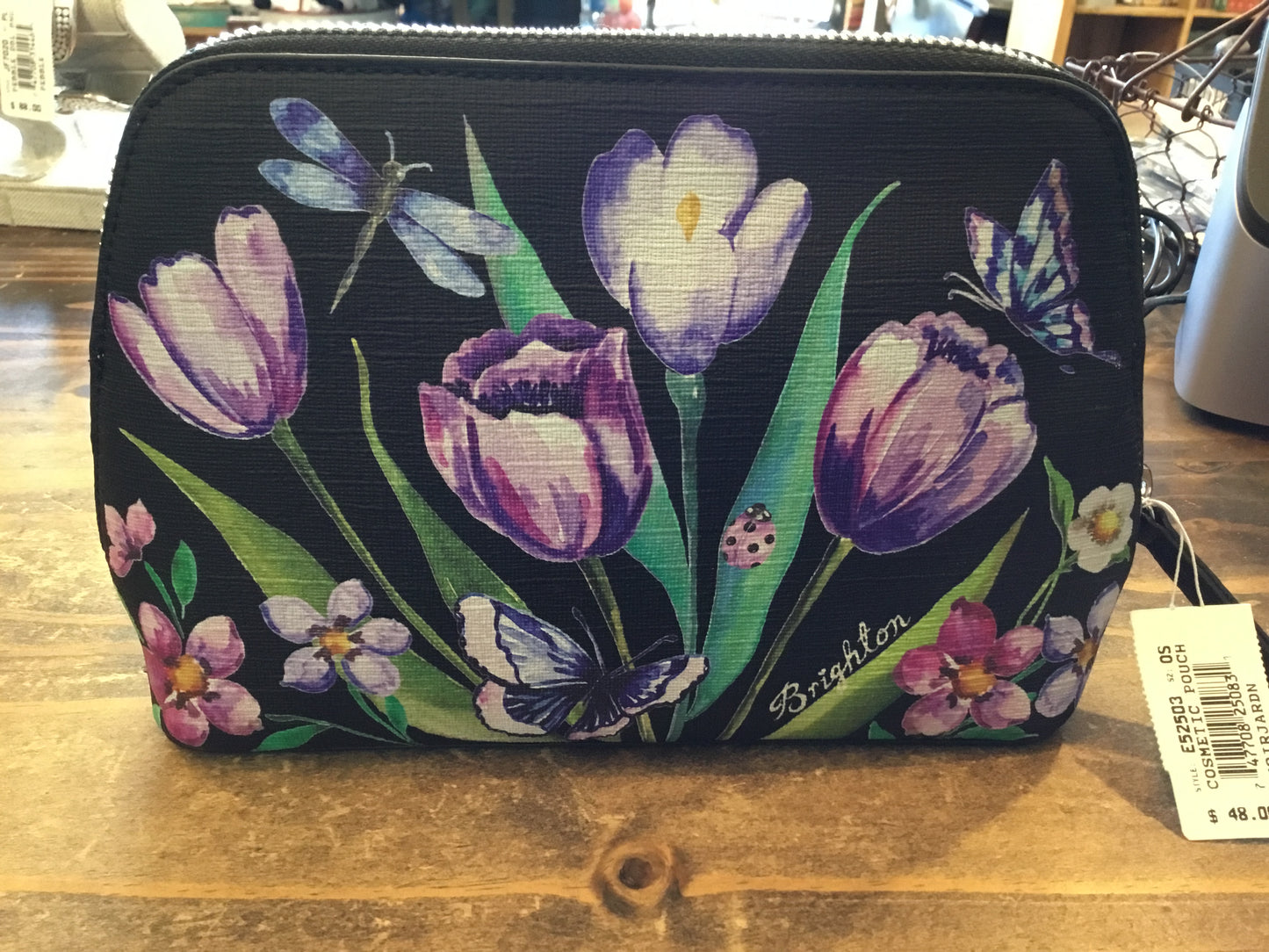 Noir Cosmetic Pouch