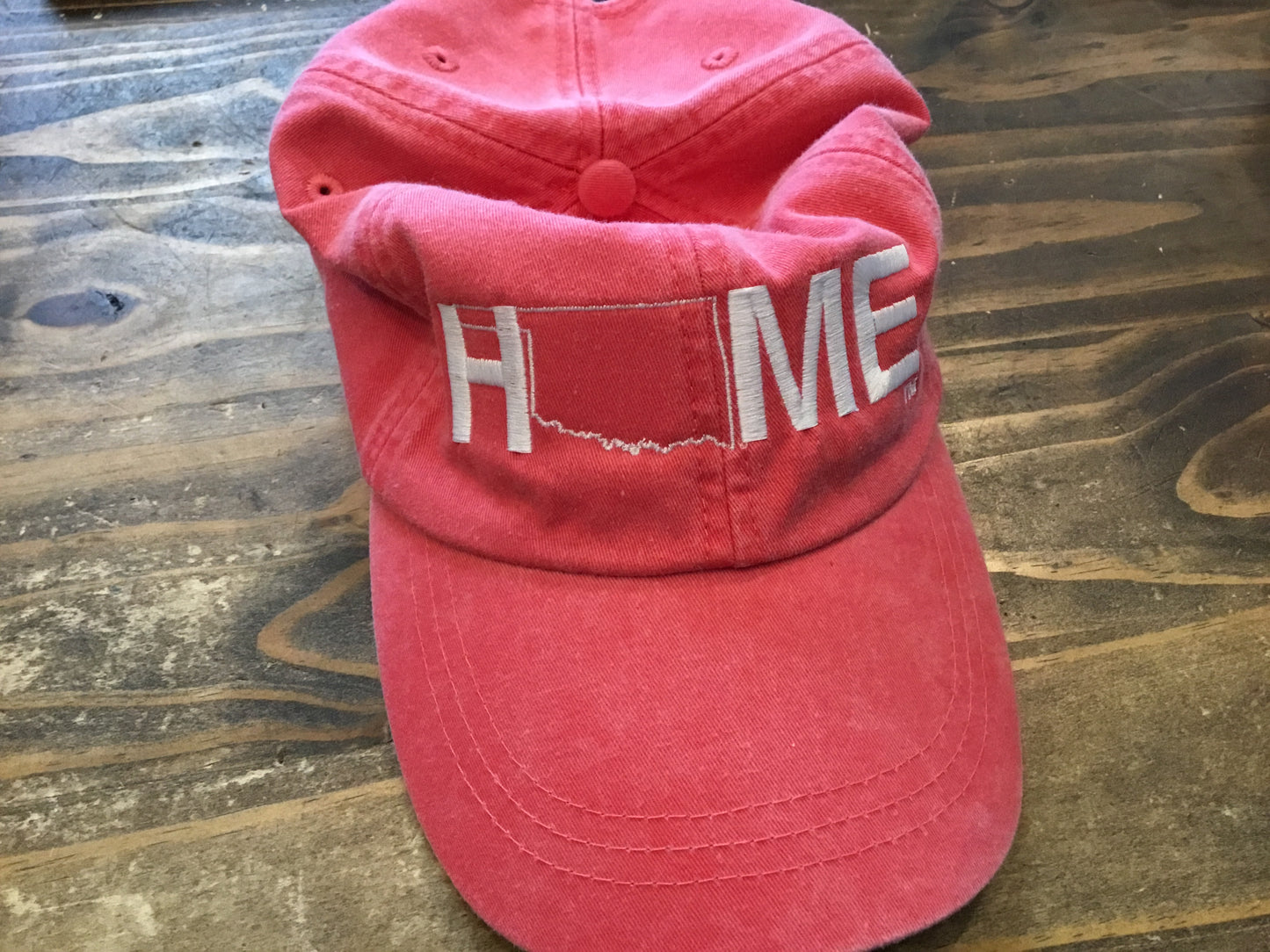 Red Oklahoma Home Baseball Hat