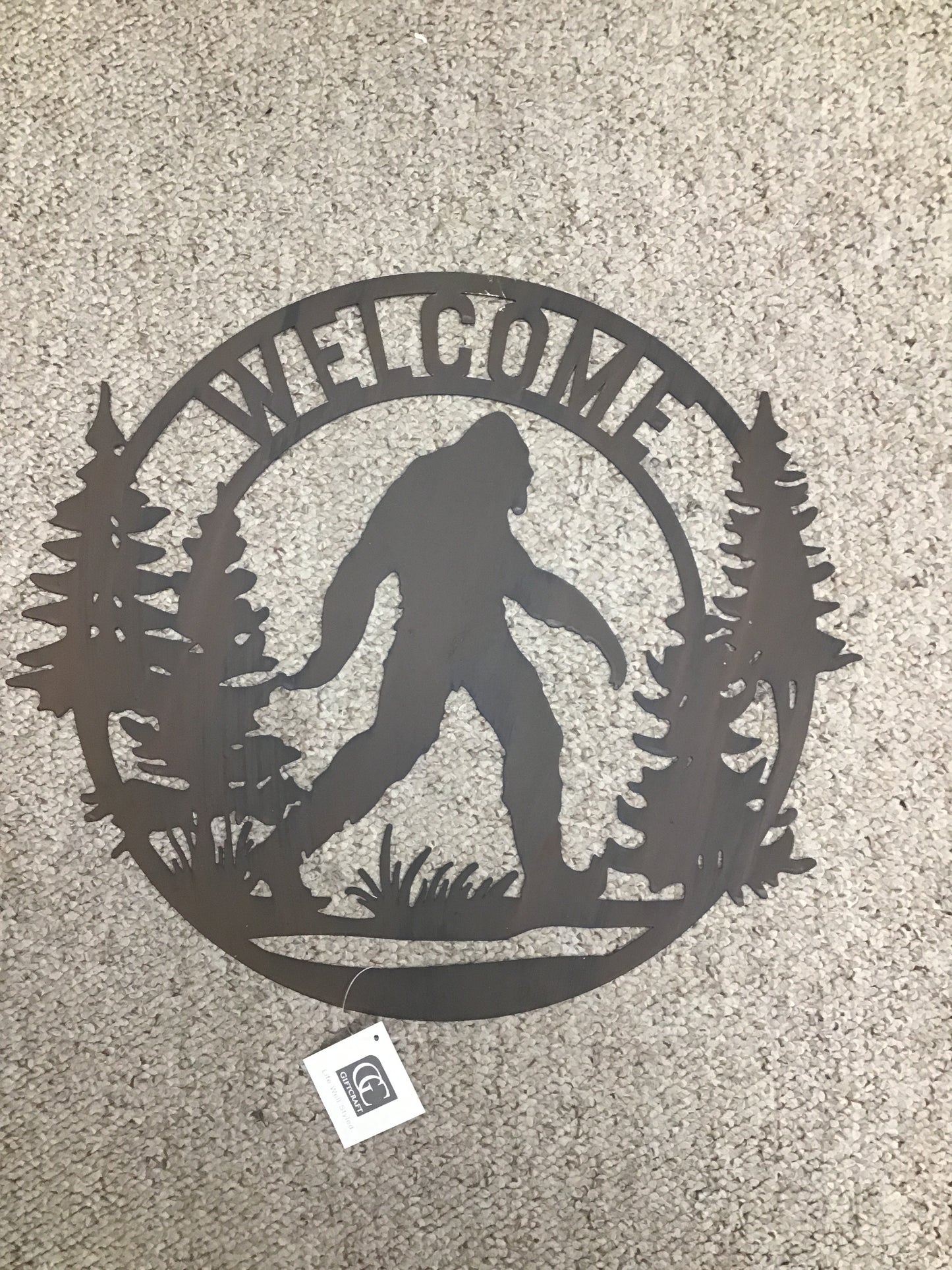 Iron Big Foot Wall Decoration