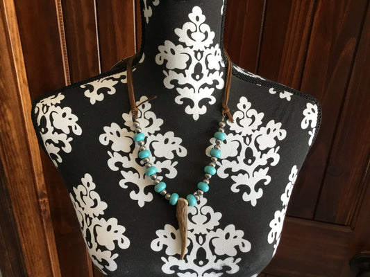 Deer a Horn Necklace