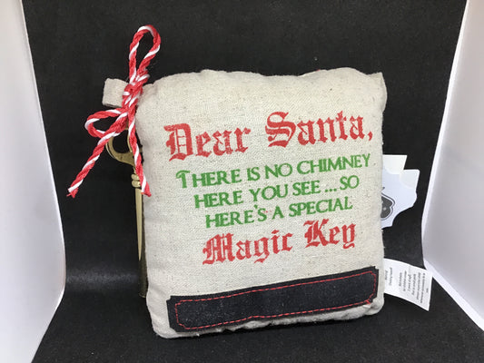 Santa Key Ornament