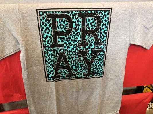 Pray Leopard T-Shirt