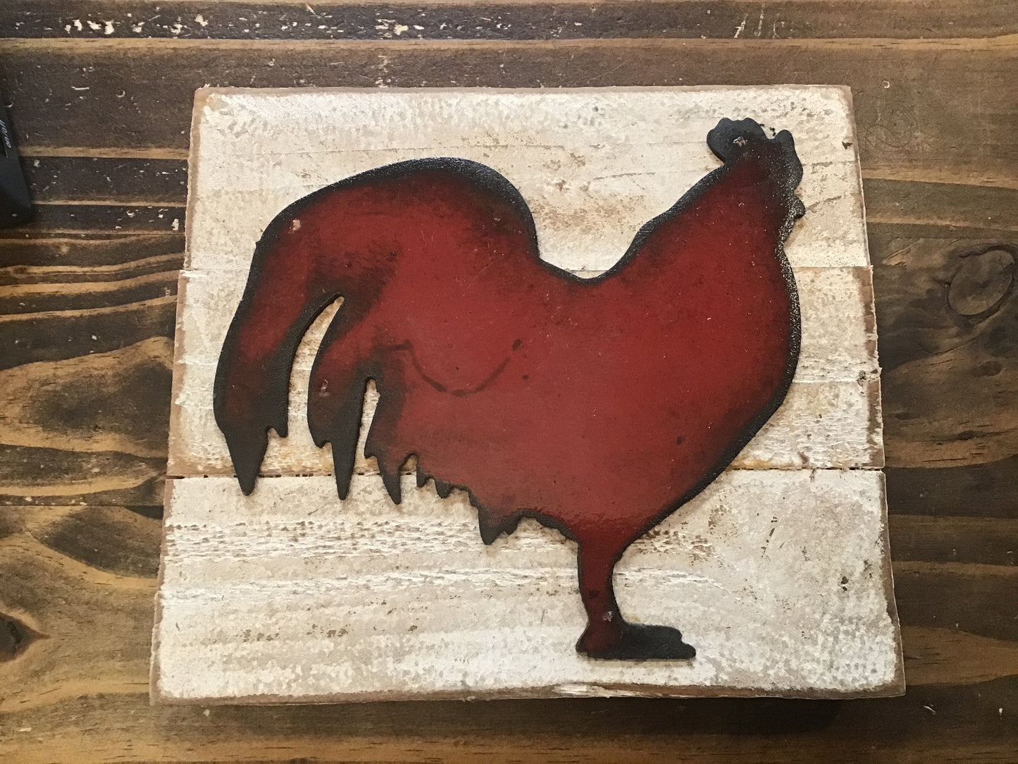 Rooster Plaque