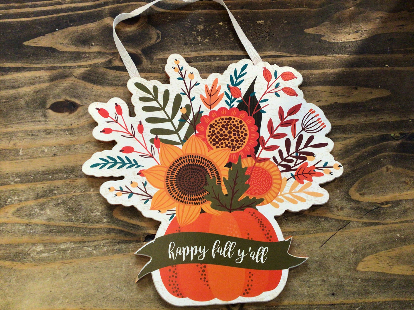 Happy Fall Hanging Decor