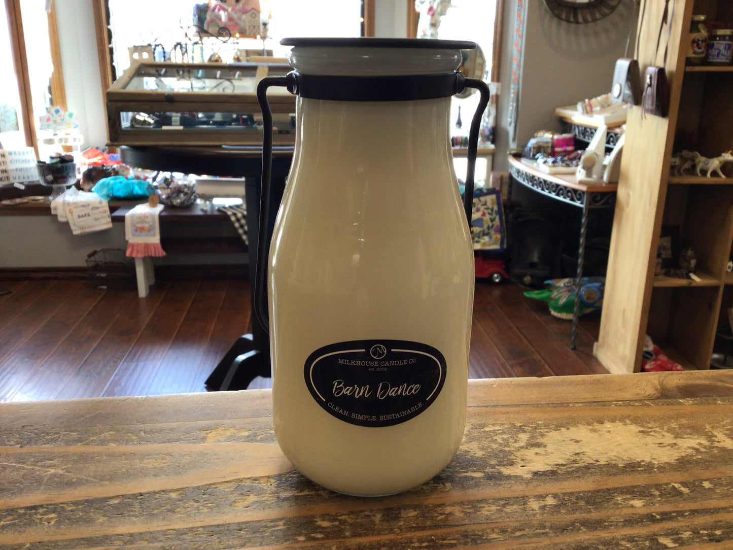 14oz Milkbottle Jar w/ Lid