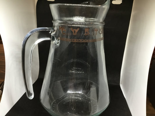 Lone Star Glassware Pitcher