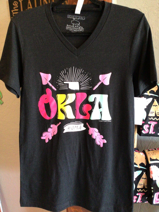 CJ Oklahoma 2022 Okla Colorful Arrows T-Shirt