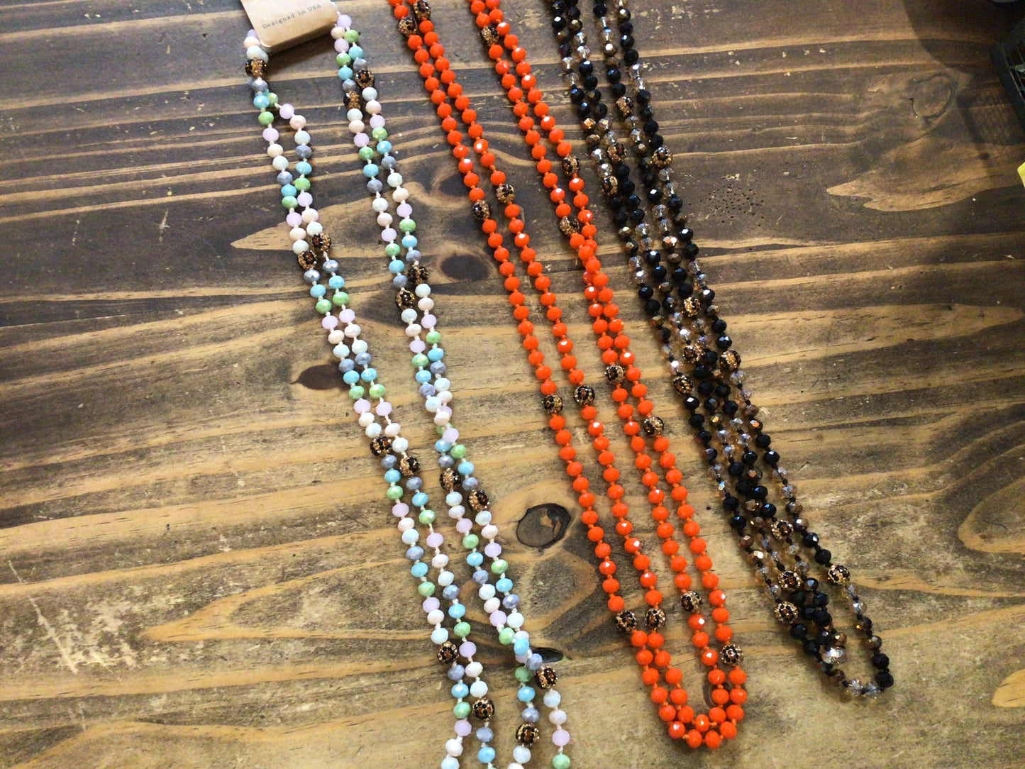 Long Beaded Necklace