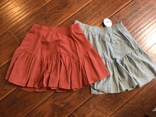 Wishlist Woven Flare Hem Skort