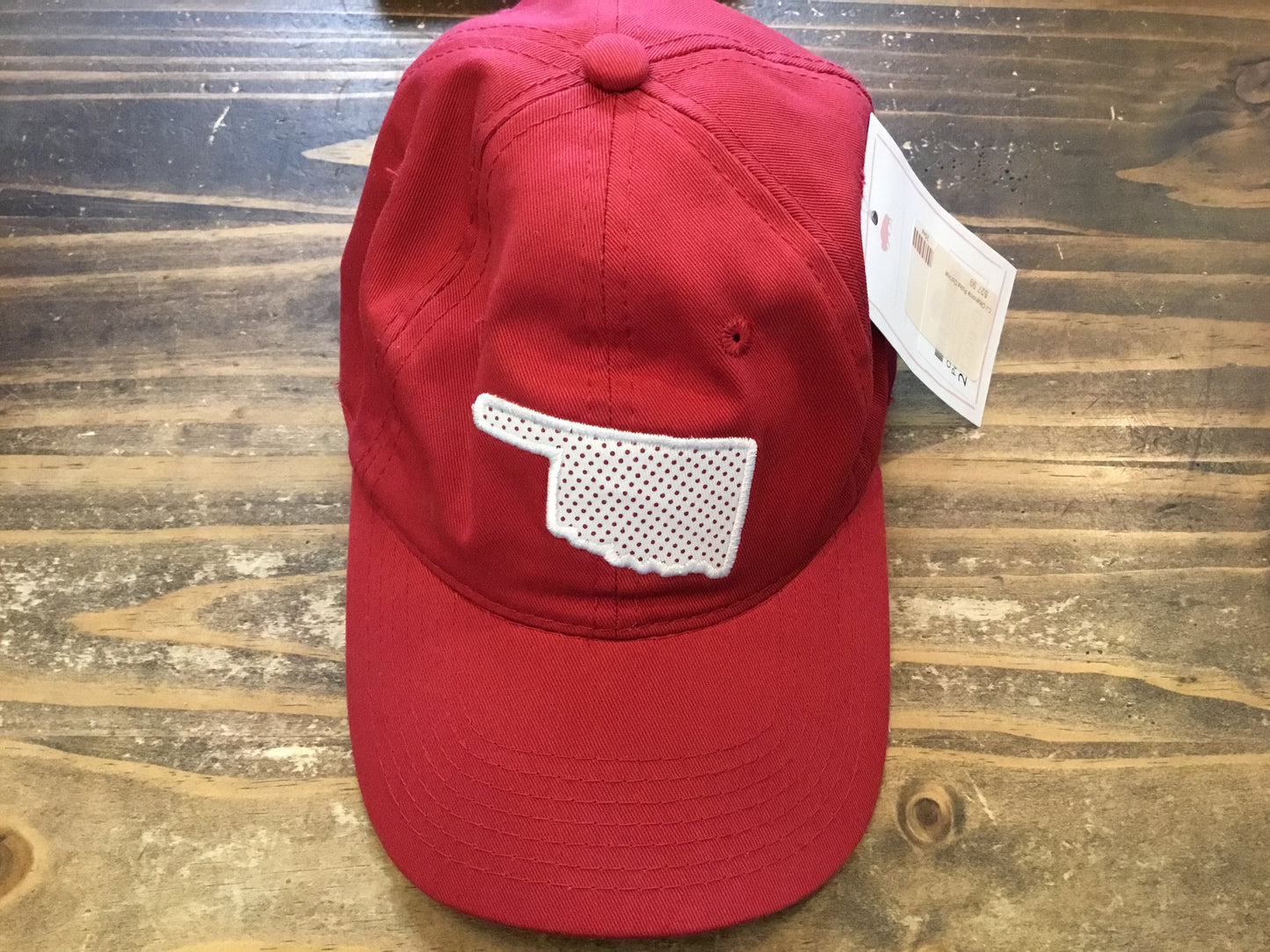 Oklahoma Polka Dot Baseball Hat