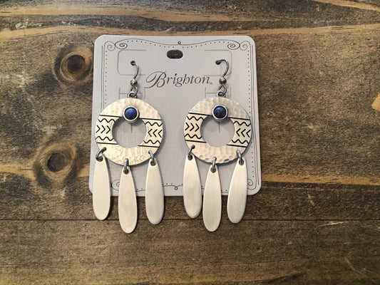 Marrakesh Blue French Wire Earring
