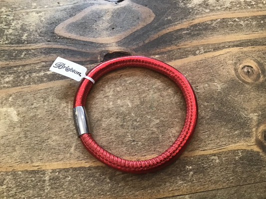 Metallic Red Bracelet