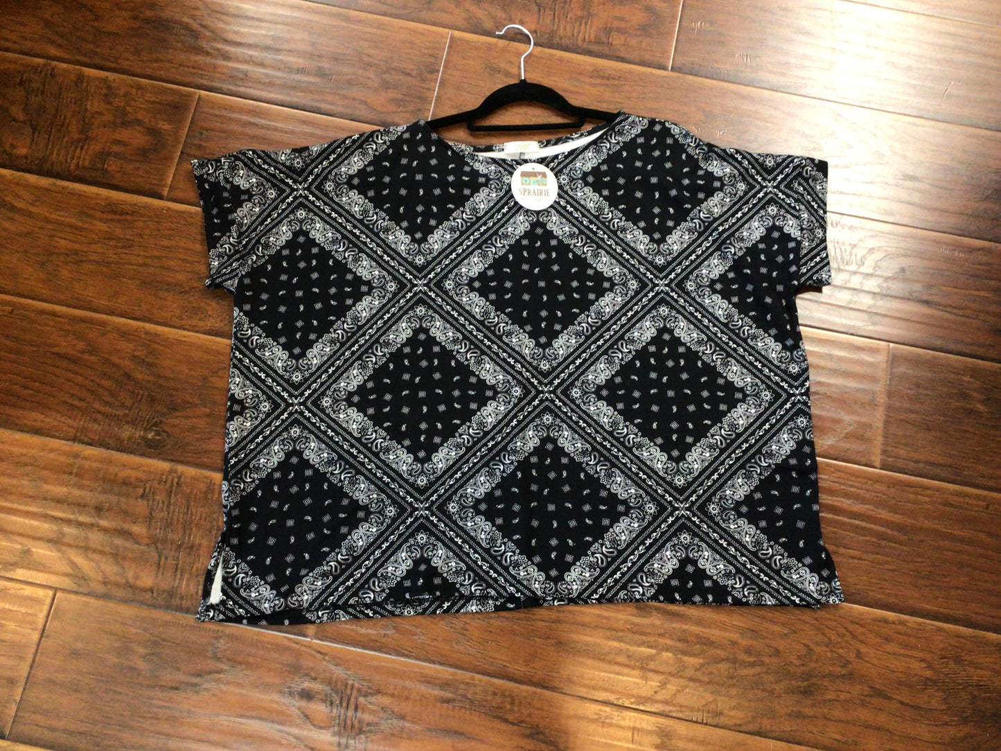 Bandana Print Top