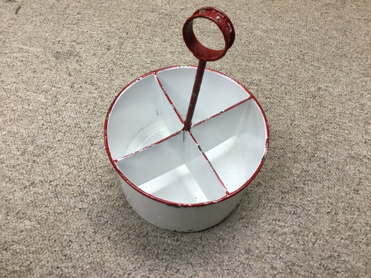 Red Utensil Organizer